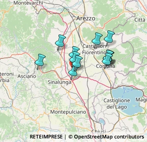 Mappa Via Pozzuolo, 52045 Foiano della Chiana AR, Italia (10.38333)