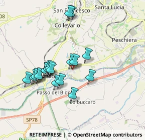 Mappa Via Mohandas Karam Gandhi, 62100 Sforzacosta MC, Italia (1.6775)