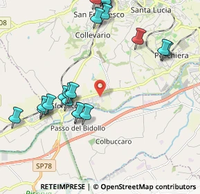 Mappa Contrada Chienti, 62100 Sforzacosta MC, Italia (2.4645)