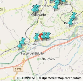 Mappa Contrada Chienti, 62100 Sforzacosta MC, Italia (2.97)