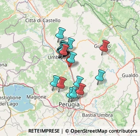 Mappa Via Antonio Fontanesi, 06019 Pierantonio PG, Italia (9.587)