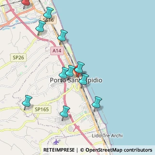 Mappa Via Dalmazia, 63821 Porto Sant'Elpidio FM, Italia (2.25)
