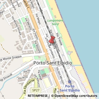 Mappa Via IV Novembre, 23, 63821 Porto Sant'Elpidio, Fermo (Marche)