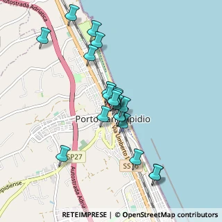 Mappa Via Annibal Caro, 63821 Porto Sant'Elpidio FM, Italia (0.801)