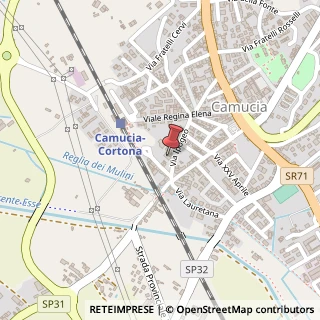 Mappa Via Ipogeo, 36, 52044 Cortona, Arezzo (Toscana)