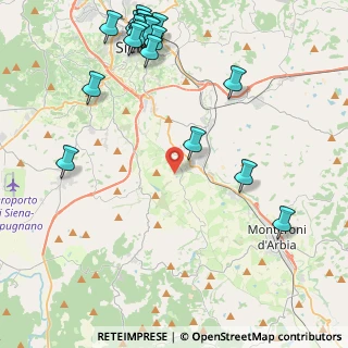 Mappa Km 1, 53014 Monteroni D'arbia SI, Italia (5.994)