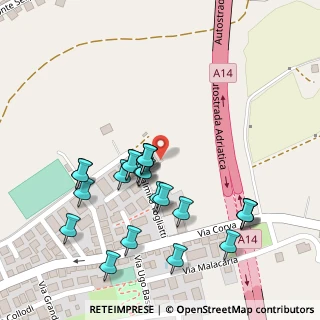 Mappa Via Enrico de Nicola, 63821 Porto Sant'Elpidio FM, Italia (0.13478)