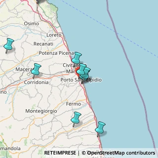 Mappa Via Enrico de Nicola, 63821 Porto Sant'Elpidio FM, Italia (19.62417)