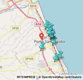 Mappa Via Enrico de Nicola, 63821 Porto Sant'Elpidio FM, Italia (1.23909)