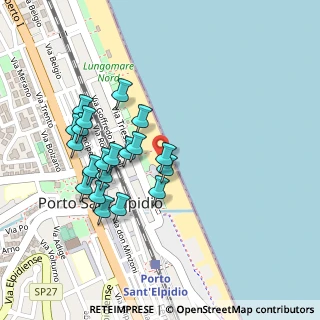 Mappa Viale della Vittoria, 63821 Porto Sant'Elpidio FM, Italia (0.2255)