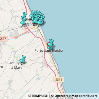 Mappa Viale della Vittoria, 63821 Porto Sant'Elpidio FM, Italia (4.80188)