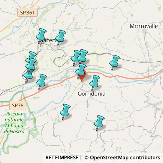 Mappa Contrada Fontelepre, 62014 Zona Industriale MC, Italia (4.08)