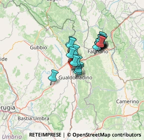 Mappa Località Palazzo Mancinelli, 06023 Gualdo Tadino PG, Italia (10.1595)