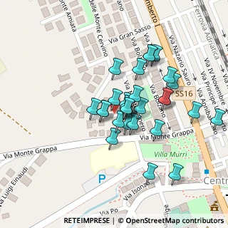 Mappa Via Montegrappa, 63821 Porto Sant'Elpidio FM, Italia (0.07931)
