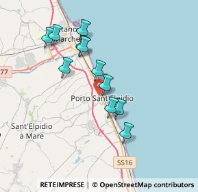 Mappa Via Monte Vettore, 63821 Porto Sant'Elpidio FM, Italia (3.32364)