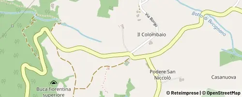 Mappa Castelnuovo di Val di Cecina