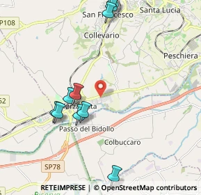 Mappa Via Yury Gagarin, 62100 Sforzacosta MC, Italia (3.336)