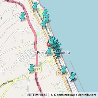 Mappa Via Monte Conero, 63821 Porto Sant'Elpidio FM, Italia (0.8325)