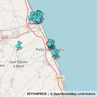 Mappa Via Monte Conero, 63821 Porto Sant'Elpidio FM, Italia (4.09)