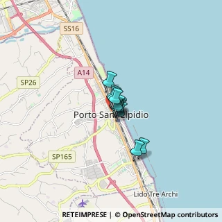 Mappa Via Giacomo Leopardi, 63821 Porto Sant'Elpidio FM, Italia (0.66091)