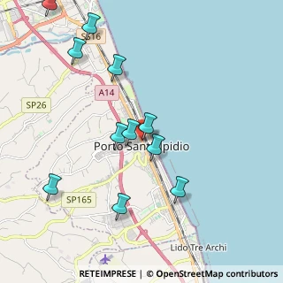 Mappa Via Giacomo Leopardi, 63821 Porto Sant'Elpidio FM, Italia (2.21818)