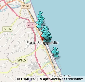 Mappa Via Giacomo Leopardi, 63821 Porto Sant'Elpidio FM, Italia (0.887)