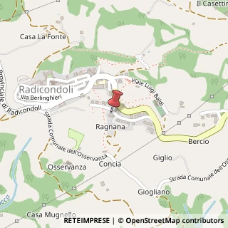 Mappa Via Guido Rossa, 6, 53030 Radicondoli SI, Italia, 53030 Radicondoli, Siena (Toscana)