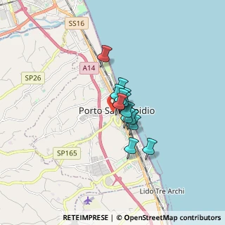 Mappa Via Po, 63821 Porto Sant'Elpidio FM, Italia (0.87923)