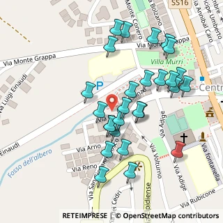 Mappa Via Po, 63821 Porto Sant'Elpidio FM, Italia (0.1237)