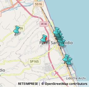 Mappa Via C. Collodi, 63821 Porto Sant'Elpidio FM, Italia (1.87909)