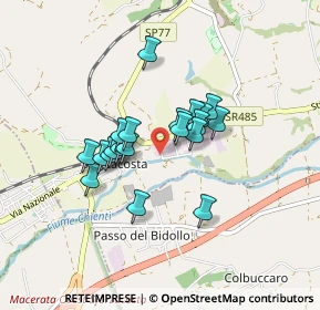 Mappa SS 77 Val di Chienti, 62100 Macerata MC (0.6485)