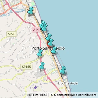 Mappa Via Umberto I°, 63821 Porto Sant'Elpidio FM, Italia (1.85917)