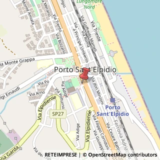 Mappa Via Indipendenza, 63821 Porto Sant'Elpidio FM, Italia, 63821 Porto Sant'Elpidio, Fermo (Marche)