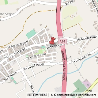 Mappa Via Malacaria, 27, 63821 Porto Sant'Elpidio, Fermo (Marche)