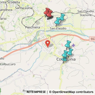 Mappa BCD, 62014 Corridonia MC, Italia (2.35455)