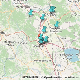Mappa Lucignano, 52046 Lucignano AR, Italia (11.45333)