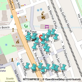 Mappa Via Umberto I, 63821 Porto Sant'Elpidio FM, Italia (0.03462)