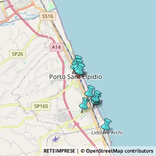Mappa Via Umberto I, 63821 Porto Sant'Elpidio FM, Italia (1.25909)