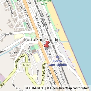 Mappa Via Cesare Battisti, 34, 63821 Porto Sant'Elpidio, Fermo (Marche)