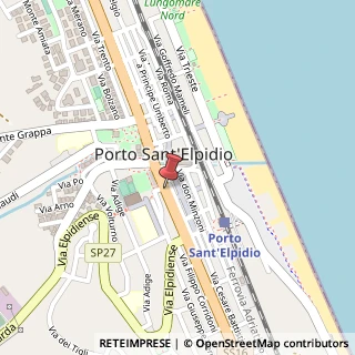 Mappa Via umberto i, 63018 Porto Sant'Elpidio, Fermo (Marche)