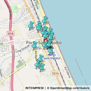 Mappa Via Umberto I, 63821 Porto Sant'Elpidio FM, Italia (0.298)