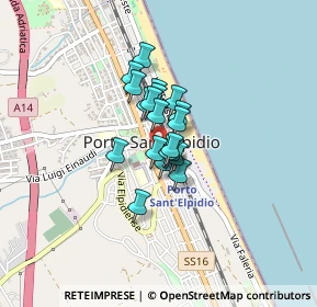 Mappa Via Don G. Minzoni, 63821 Porto Sant'Elpidio FM, Italia (0.234)