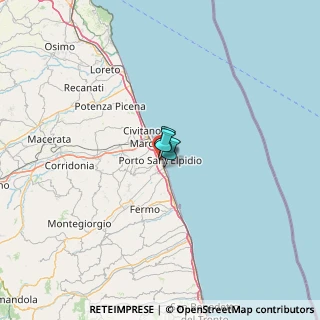 Mappa Via Umberto I, 63821 Porto Sant'Elpidio FM, Italia (72.912)