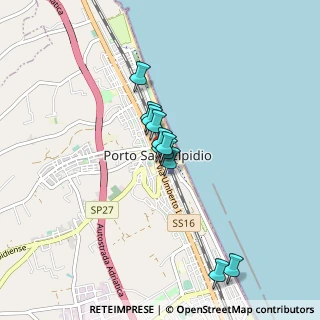 Mappa Via Umberto I, 63821 Porto Sant'Elpidio FM, Italia (0.59455)