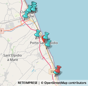 Mappa Via Don G. Minzoni, 63821 Porto Sant'Elpidio FM, Italia (4.65182)