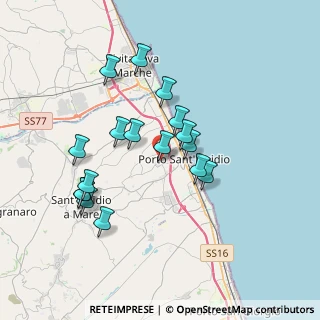 Mappa Via Maroncelli, 63821 Porto Sant'Elpidio FM, Italia (3.40941)