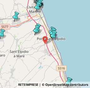 Mappa Via Monte Nerone, 63821 Porto Sant'Elpidio FM, Italia (5.468)