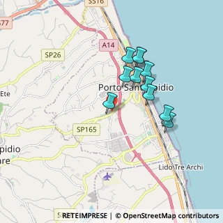 Mappa Via Monte Nerone, 63821 Porto Sant'Elpidio FM, Italia (1.55364)