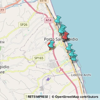Mappa Via Monte Nerone, 63821 Porto Sant'Elpidio FM, Italia (1.56364)
