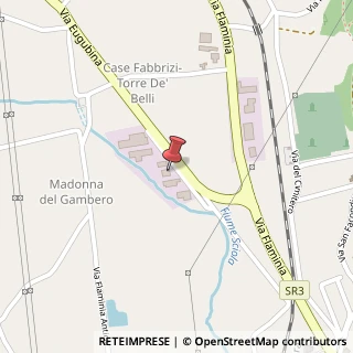 Mappa Via, 06023 Gualdo Tadino, Perugia (Umbria)